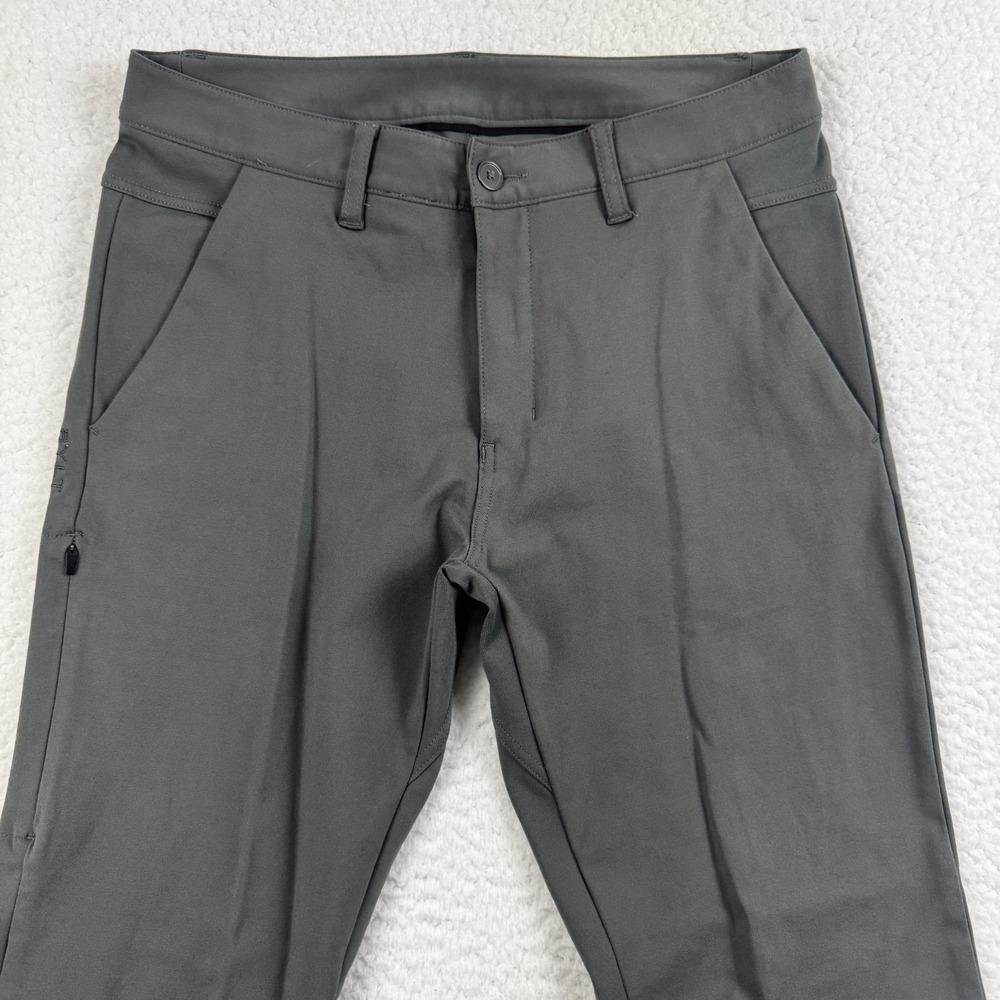 BYLT Premium Basics Everyday Pant 2.0 Mens M Gray Stretch Slim Fit Performance - Picture 2 of 11